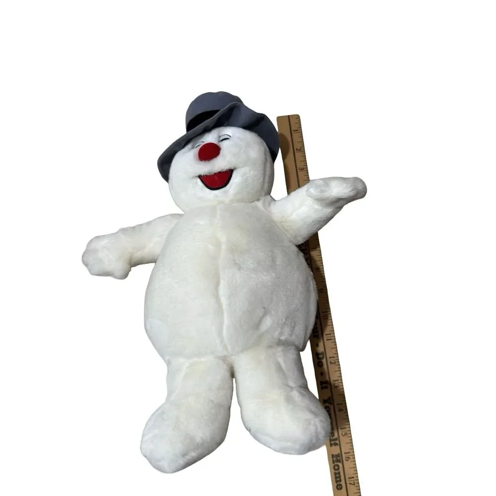 Vintage Gemmy Singing‎ Frosty the Snowman Plush Works Christmas Holiday